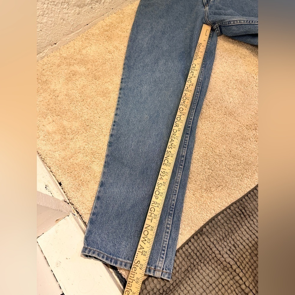 NEW L.L. Bean Original Fit Relaxed Fit Blue Jeans Women’s Size 14 - Picture 6 of 12